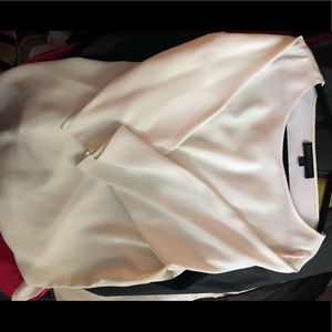 Nina Mclemore Cream Blouse